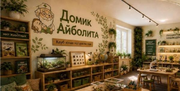Концепция природной лаборатории в Домике Айболита